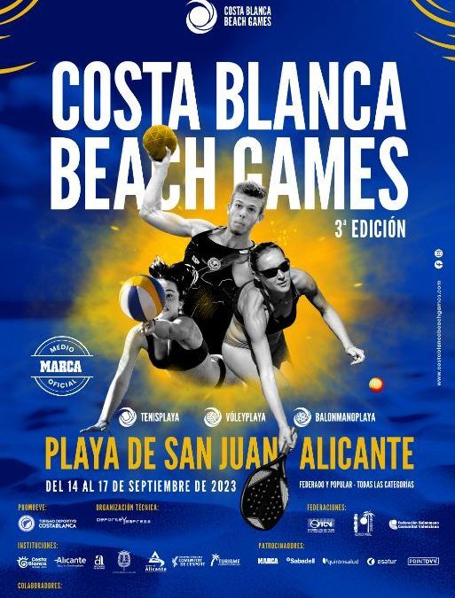 Del 14 al 17 de Septiembre, Costa Blanca Beach Games
